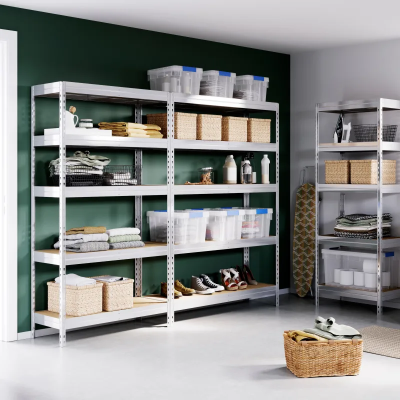 Estantería metálica 180x128x40cm 1500kg