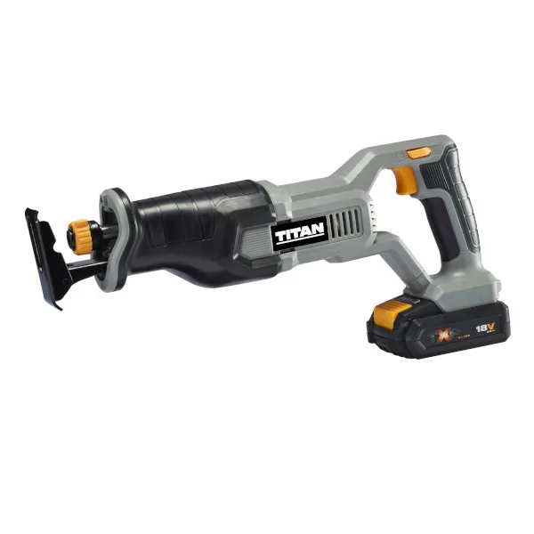 Sierra sable con batería 18 v titan