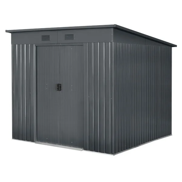 Caseta de metal 199x238x279 cm de 6,64 m² blooma