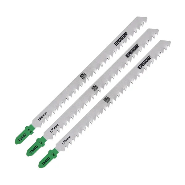 Hoja sierra de calar en t madera 5-100 mm erbauer 3 uds