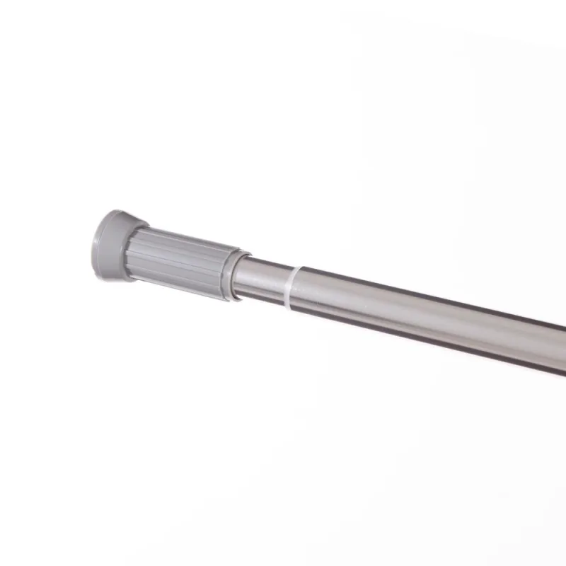 Barra cortina de baño cromo 141-260 cm nira