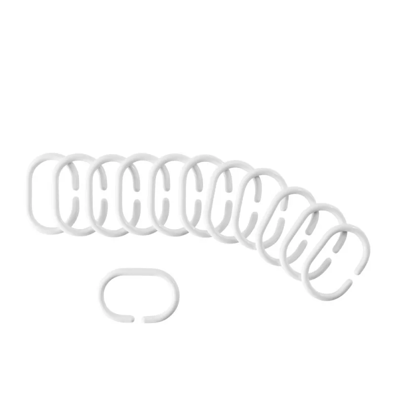 Anillas plástico blanco nira