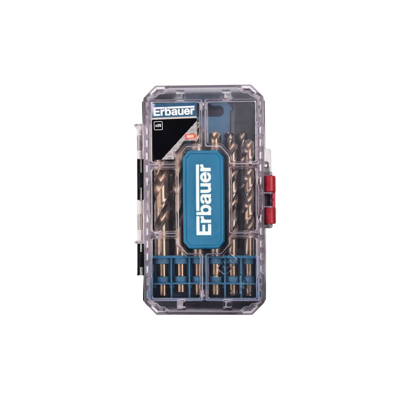 Pack brocas metal m35 erbauer 25 uds