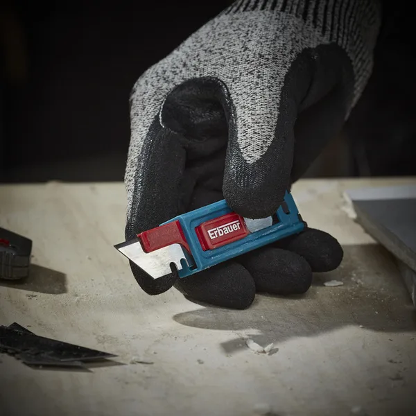 Pack hojas cúter 18 mm erbauer 10 uds