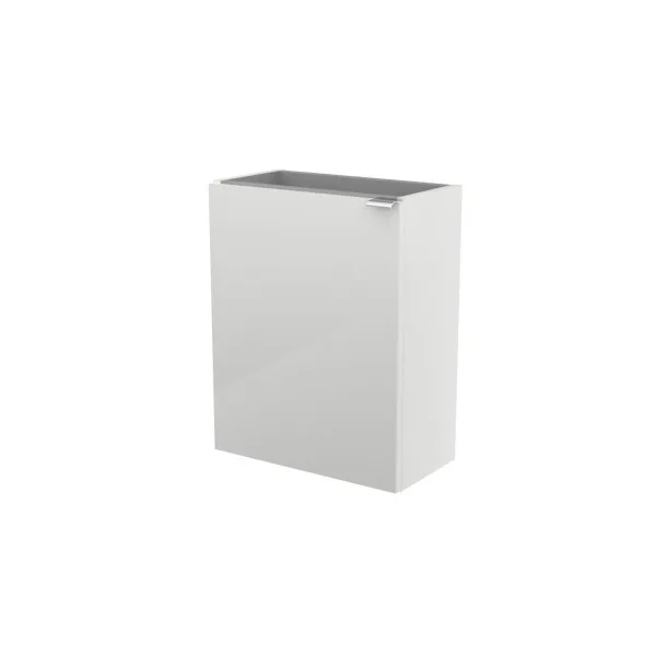 Mueble de baño suspendido idalie color blanco 70x44cm