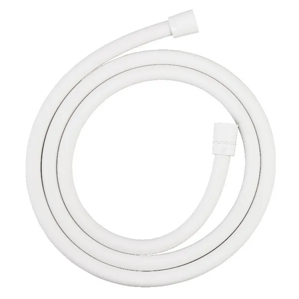 Flexo de ducha de pvc blanco 1,5 m