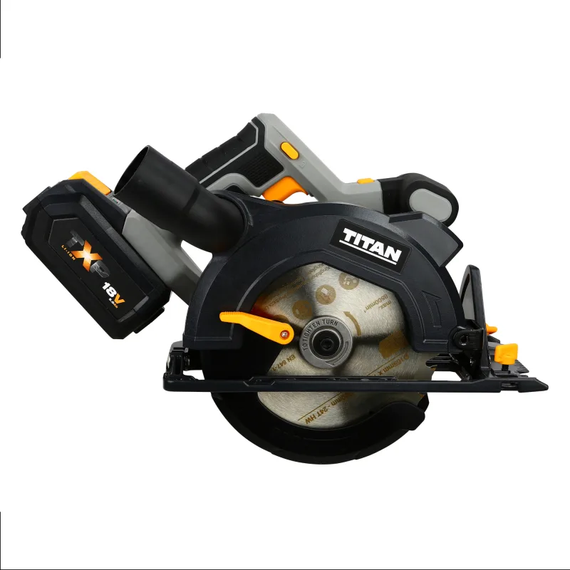 Sierra cirucular 18v 1x5ah titan