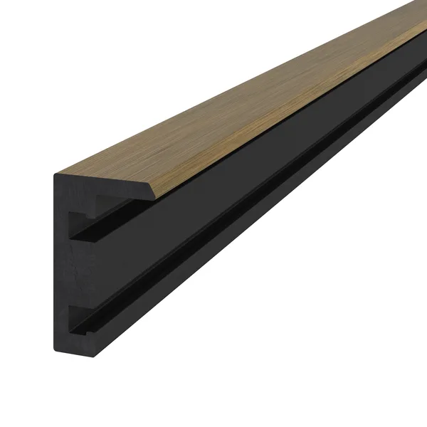 Perfil composite neva premium marrón 220 cm blooma