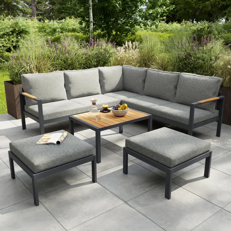 Conjunto de jardín vao corner goodhome