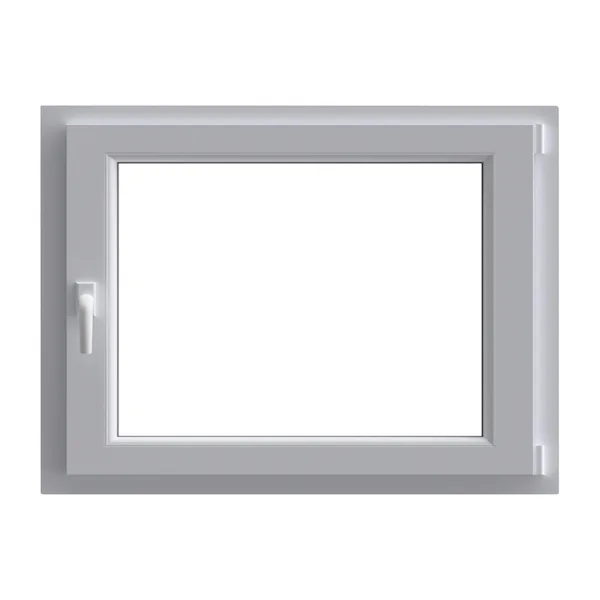 Ventana pvc oscilobatiente blanco 60x100 cm
