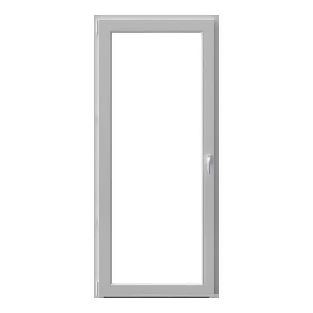 Balconera pvc practicable izquierda 200x90 cm geom