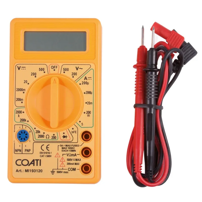 Multímetro electrónico coati