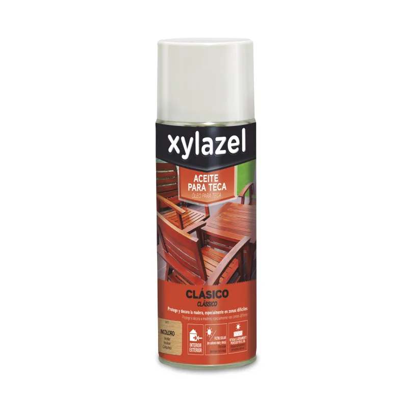 Aceite teca spray incoloro xylazel