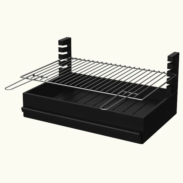 Parrilla + brasero lisboa 54x35x32 cm