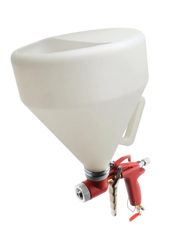 Pistola pintura plástica y gotelé