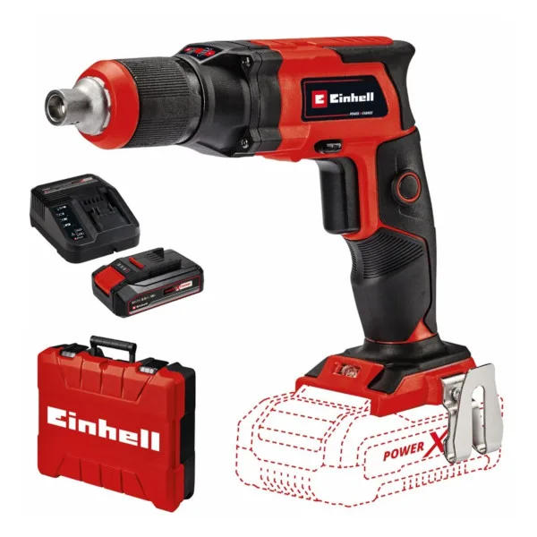 Atornillador placa yeso 18 v 2,5ah einhell