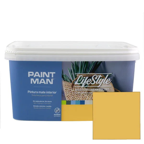 Pintura interior paintman lifestyle mediterranean ocre 4l