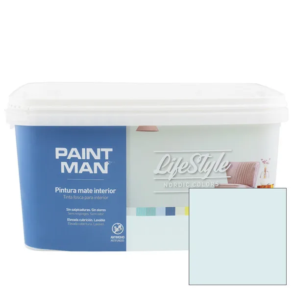 Pintura interior lifestyle nordic fiordo 4 l paintman