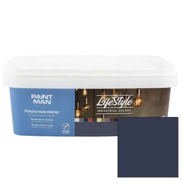 Pintura interior paintman lifestyle industrial antracita 2,5l
