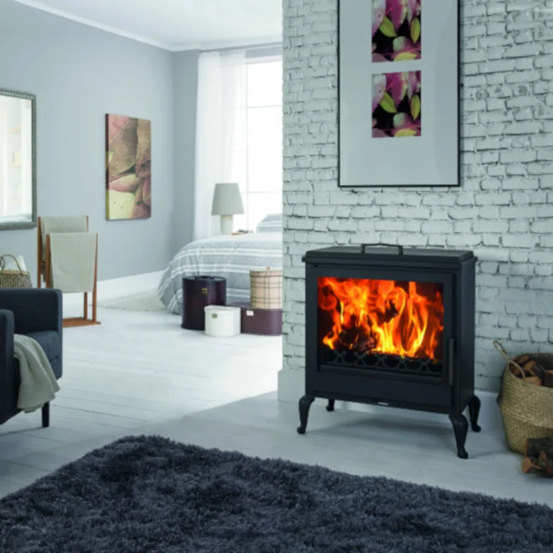 Estufa de leña aube 7,1kw panadero