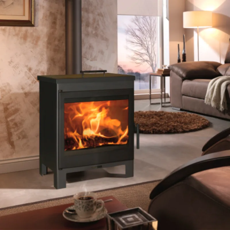 Estufa de leña dana 7,1kw panadero