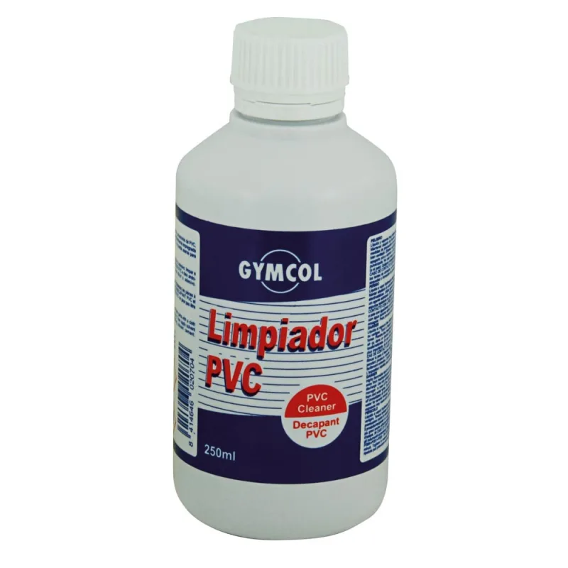 Limpiador pvc 250 ml gymcol