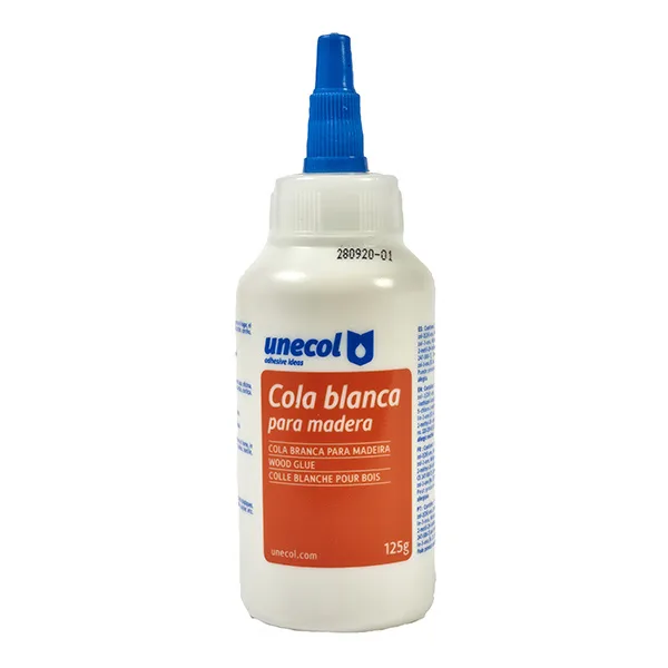 Cola blanca para madera 125 g unecol