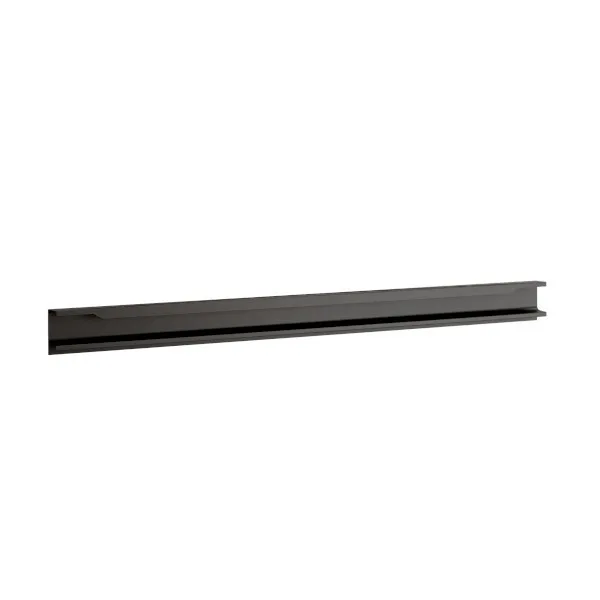 Tirador negro para mueble line 30cm
