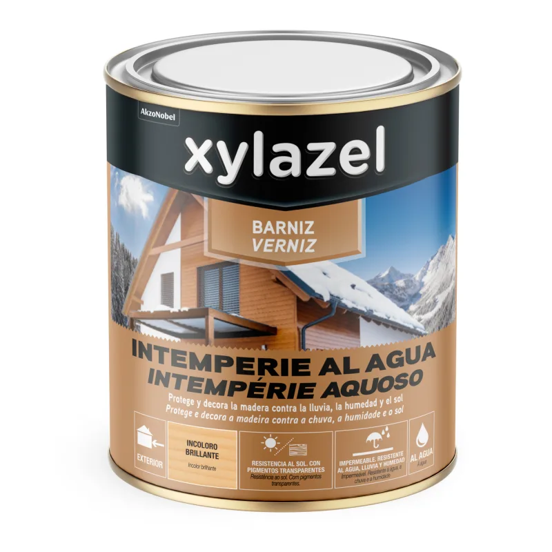 Barniz intemp brillante incoloro 2,5 l xylazel