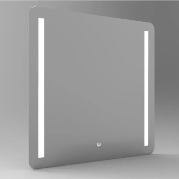 Espejo lara tiras led 80x80cm