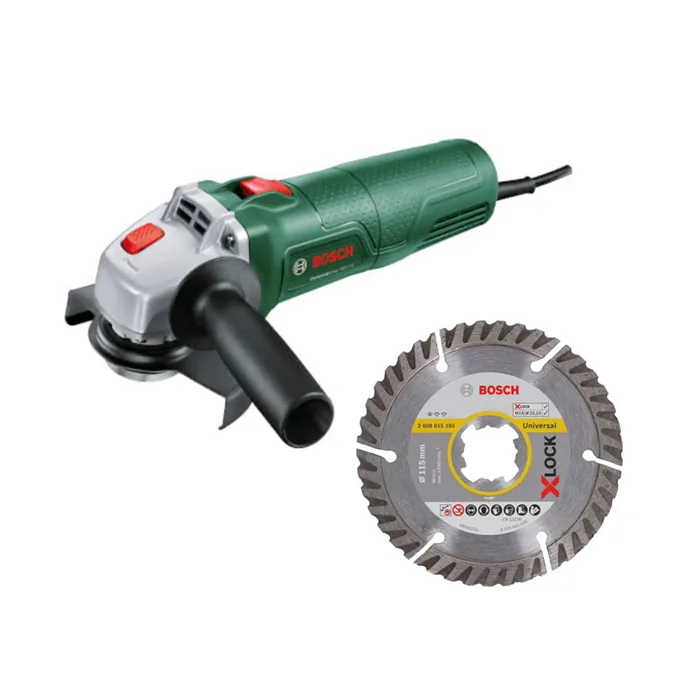 Amoladora bosch 115 mm + disco diamante