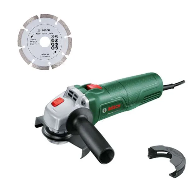 Amoladora 750w 115mm bosch + disco diamante de regalo
