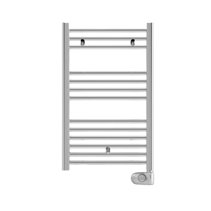 Radiador toallero eléctrico fluido cromo 300 w inerzia