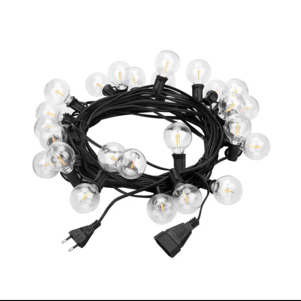 Guirnalda de luces exterior 20 bombillas megaled