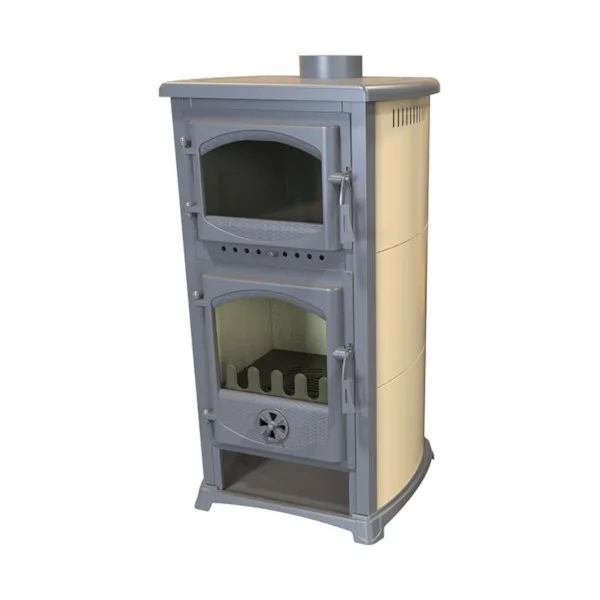 Estufa de leña con horno katia 11kw vertex