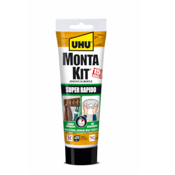 Montakit super rápido uhu tubo 250 gr