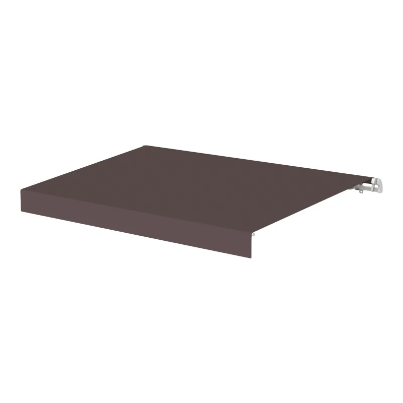 Toldo manual 4x3m taupe poly blooma