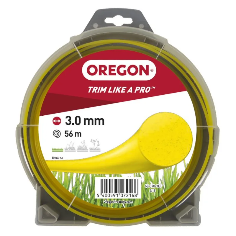 Hilo oregon redondo amarillo 3mm x 56m