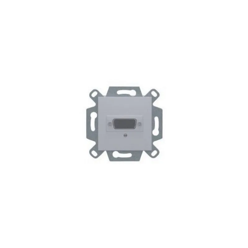 Conector vga color plata bjc viva 23578-vga-pl