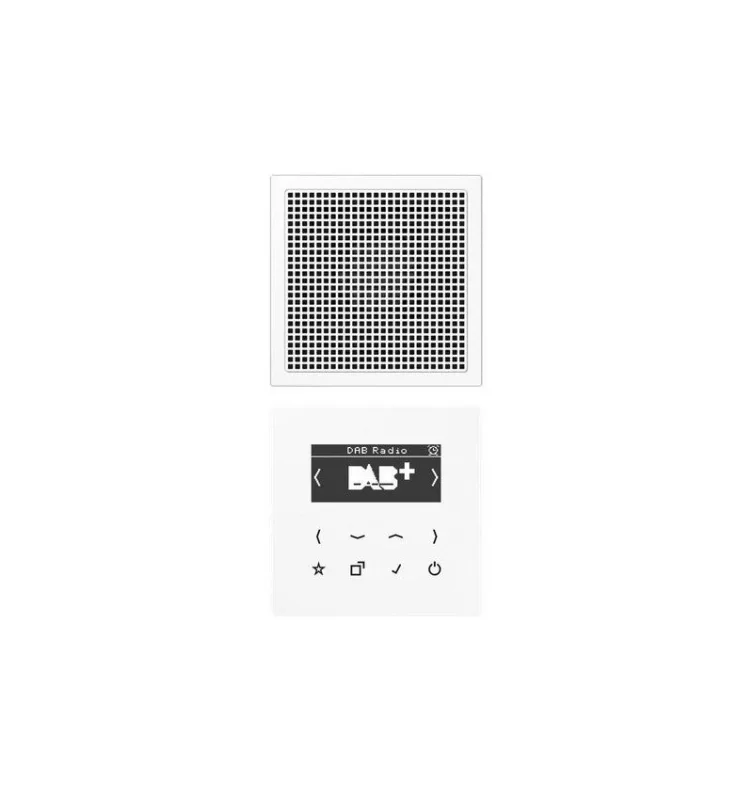 Smart radio dab kit mono s ls altavoz blanco alpino - jung