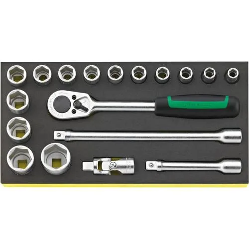 Stahlwille 96838781 bandeja tcs con juego de herramientas de mano 1/2 tcs 52/14/4