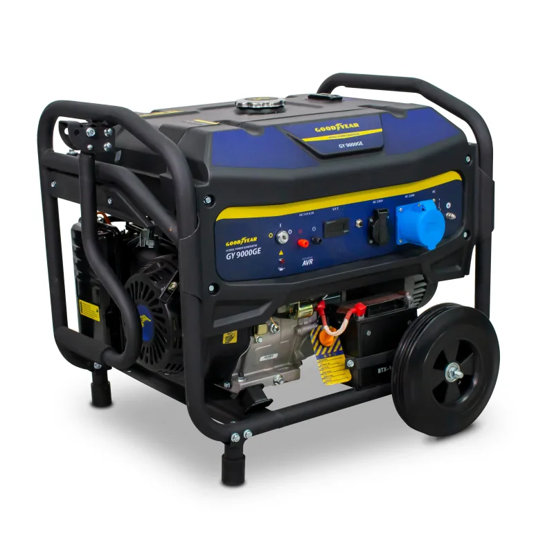 Generador gasolina goodyear gy9000ge, 7500/8000w, avr, arranque eléctrico
