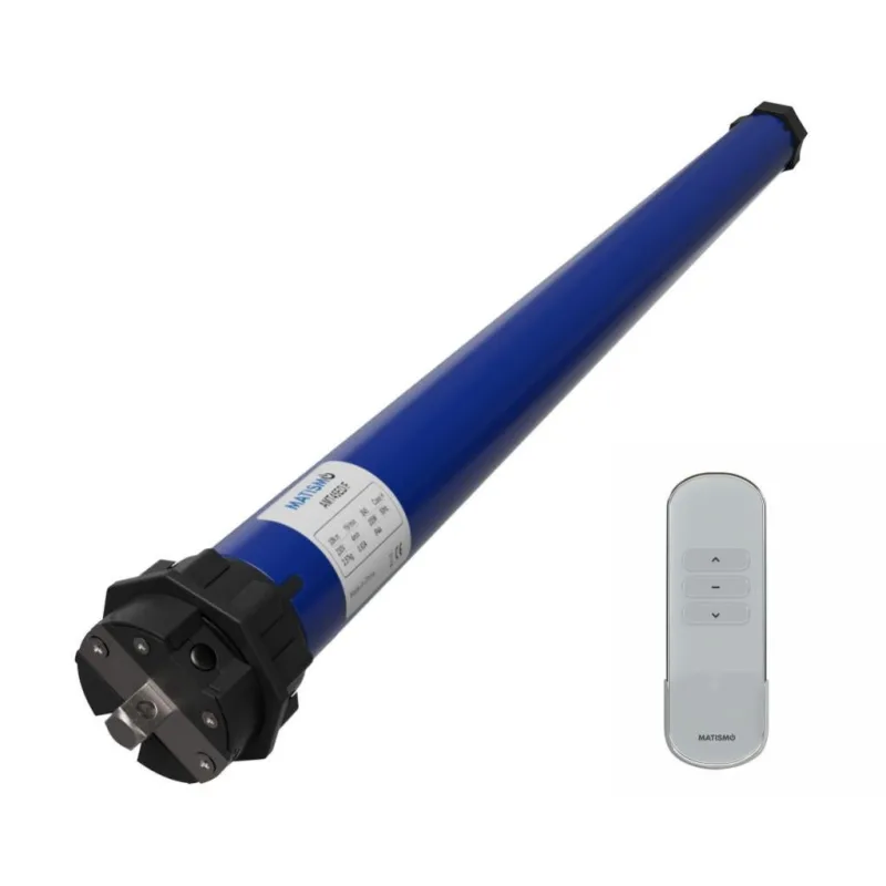 Motor de persiana amt45ed/f con mando para eje de 60 mm