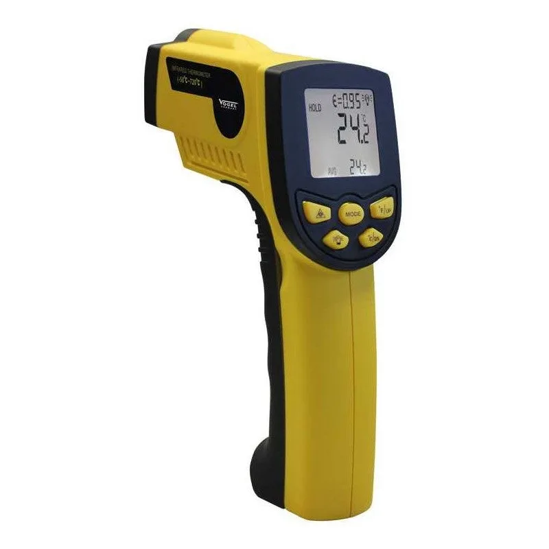 Termómetro láser infrarrojos digital con campo de medición de -50º a +720º vogel 640317-2