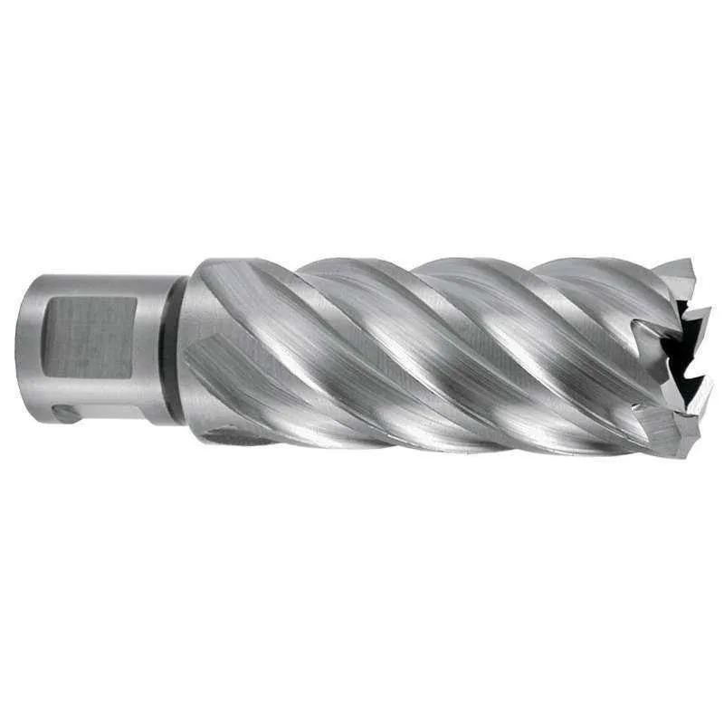 Broca hueca hsse-co 5 con vástago weldon (3/4) rectificada cbn profundidad de corte 55 mm (ø 18,0 mm) ruko 108518e