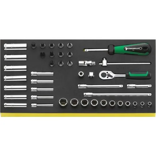 Stahlwille 96830601 bandeja tcs c/ juego herramientas de accionamiento tcs 40/35/9