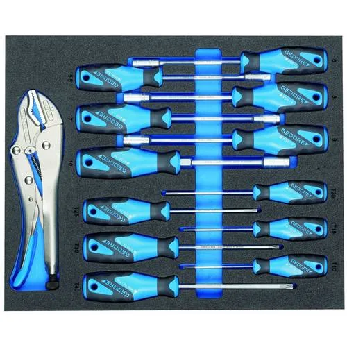 Gedore ts ct2-2133-2163tx assortiment d’outils dans le module