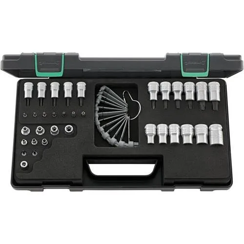 89tx torx® set 1/4; 3/8; 1/2 cuadrado
