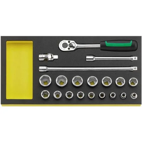 Stahlwille 96830357 juego herramientas, sistema bandejas tool control tcs 456/16/4 mf