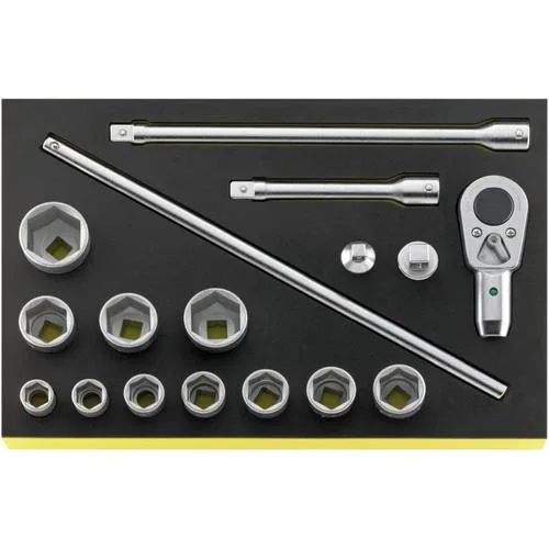 Stahlwille 96830221 juego herramientas, sistema bandejas tool control tcs 55/11/6